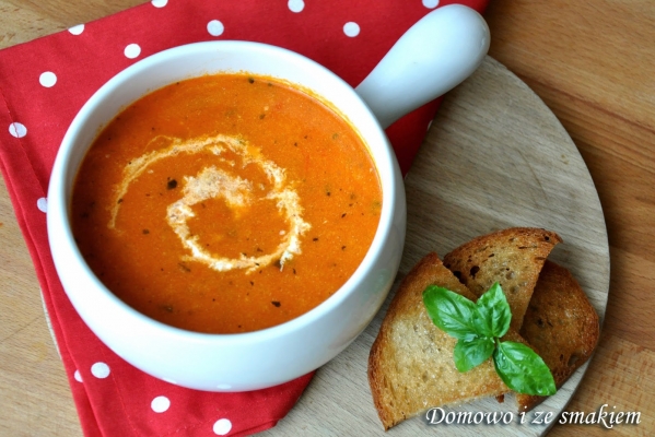 Zupa krem z pomidorów