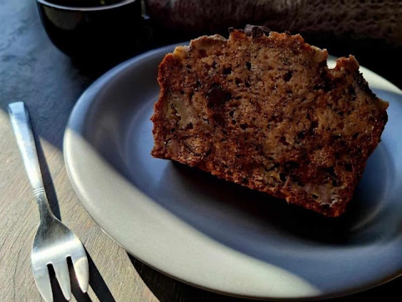 Ciasto bananowe z czekoladą bezglutenowe