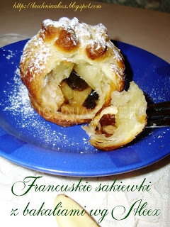 Francuskie sakiewki z bakaliami wg Aleex