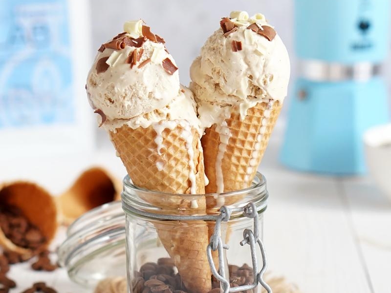 Kawowe lody caffe latte