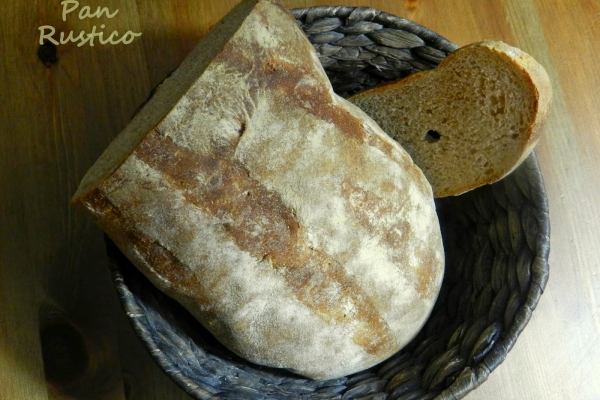 Pan Rustico - chleb hiszpański - styczniowa piekarnia