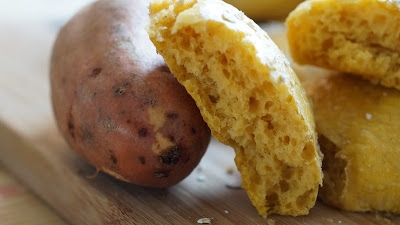 Bułeczki ze słodkich ziemniaków