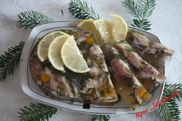 Jaź w galarecie
