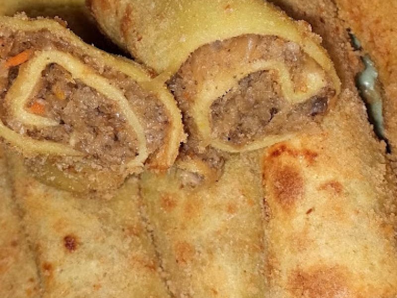 pyszne krokiety z kapustą i pieczarkami z airfryer...