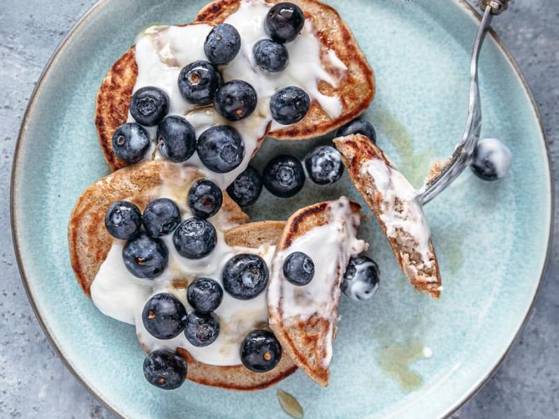 Fit placki, czyli zdrowe placuszki z banana i płatków owsianych