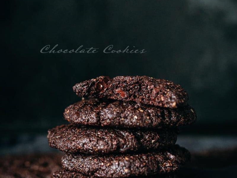 Ciasteczka czekoladowe z kawałkami czekolady