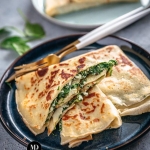 Naleśniki ze szpinakiem...