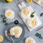 Mini bezy z Lemon Curd...