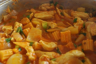 Indyjski kurczak curry