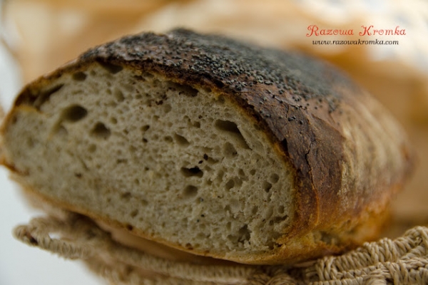 Chleb żytni na zakwasie żytnim 65%