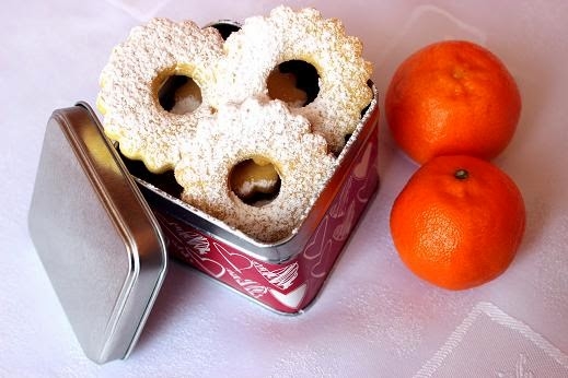 Pomarańczowe ciasteczka canestrelli