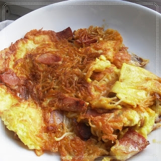 Makaronowy omlet