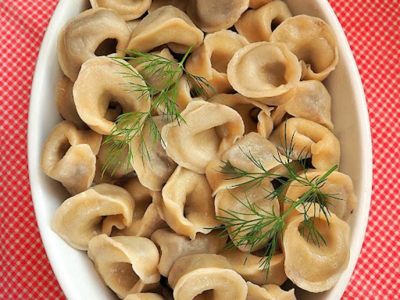Uszka z grzybami