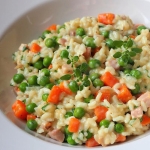 Risotto z groszkiem i...