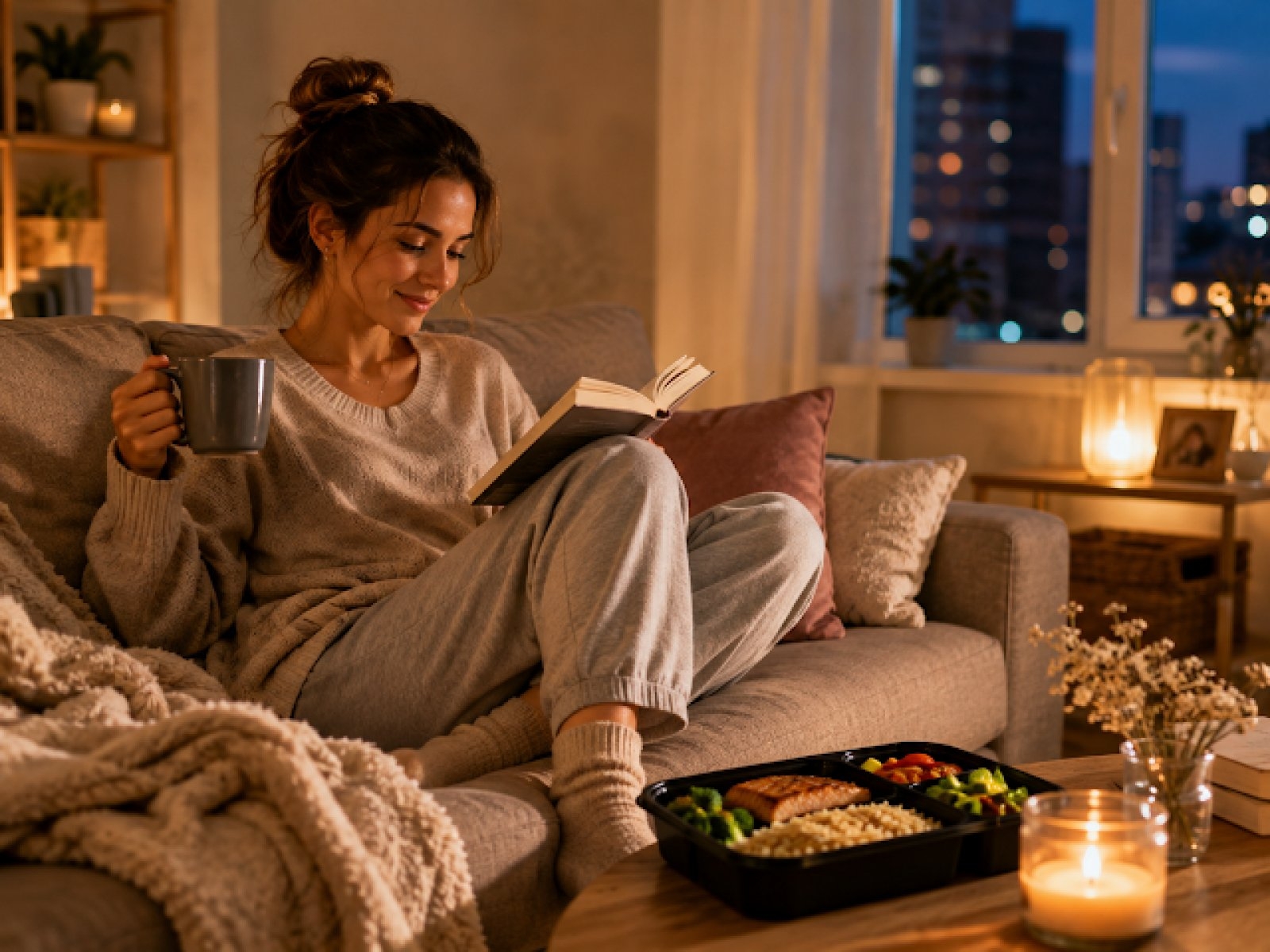 Wieczór dla siebie zamiast stania przy garnkach. Self-care zaczyna się na talerzu