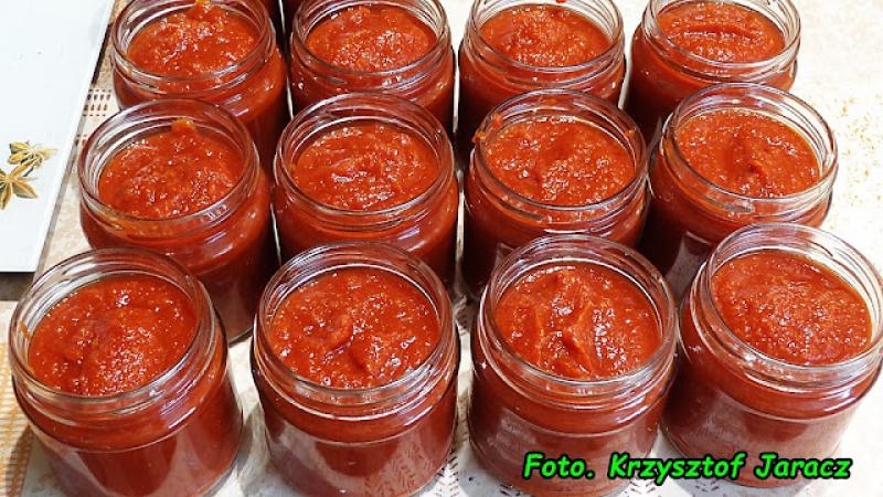 Domowy ketchup ( gęsty ).