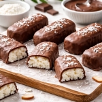 Domowe batoniki bounty.