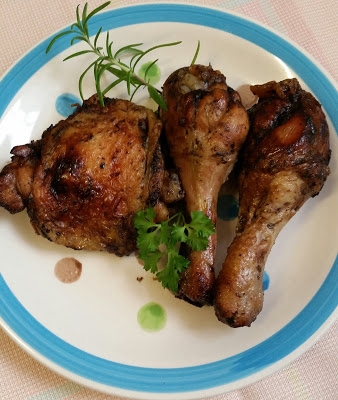 Kurczak z octem balsamicznym z wolnowaru