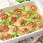 Pieczone klopsiki pod...