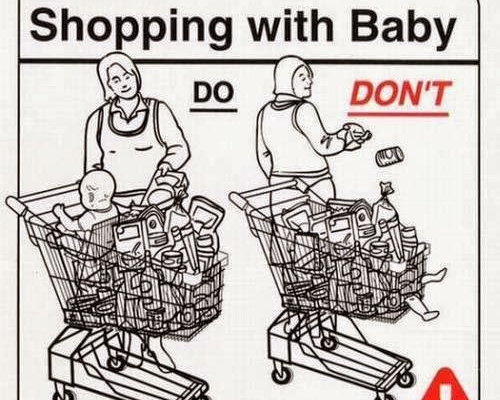 Jak przetrwać zakupy w sklepie z dzieckiem które już chodzi?