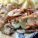 Surówka z ogórka i...