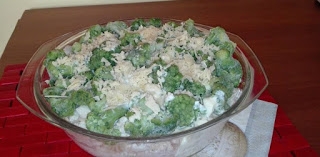 Zapiekanka makaronowa z brokułem