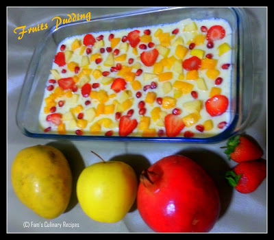Fruits Pudding