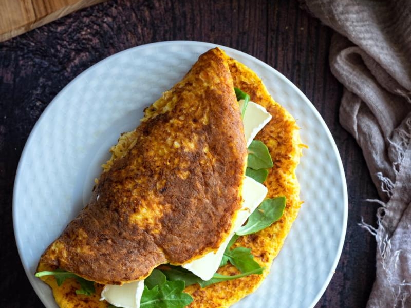 Omlet z marchewką