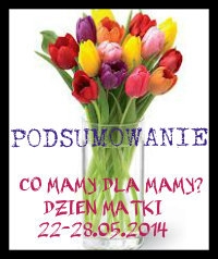 PODSUMOWANIE:  Co mamy dla mamy? Dzien Matki 22-28.05.2014