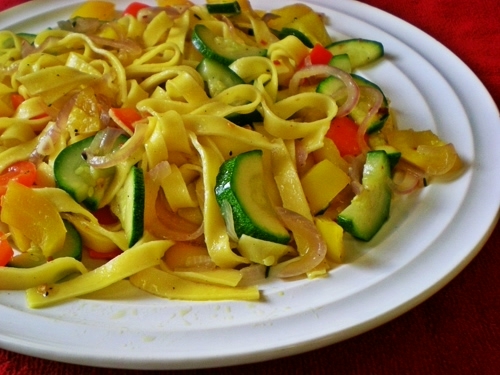 Tagliatelle Primavera...