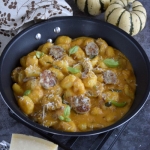 Gnocchi w sosie dyniowym...