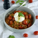 Pomidorowe orzotto z...