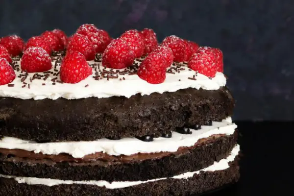 Black Velvet Cake (bez cukru)