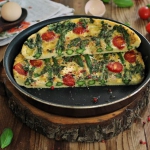 Bazyliowy omlet ze...