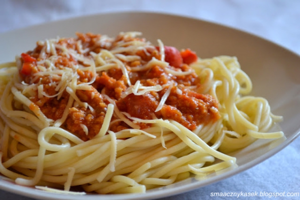 Spaghetti bolognese bez mięsa? Niemożliwe! A jednak się da:)