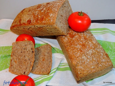 Chleb pszenny graham na zakwasie żytnim