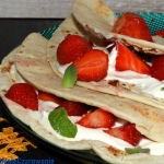 Piadiny z truskawkami