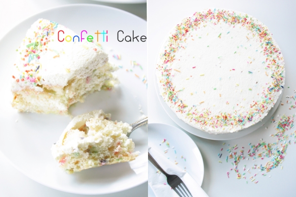 Confetti Cake - Tort Confetti z cytrusową nutą