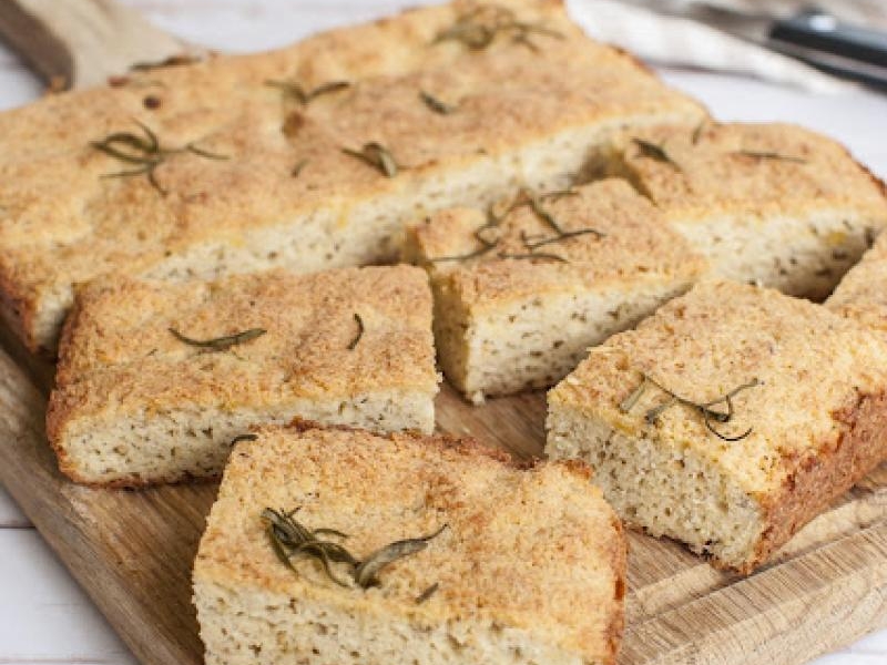 Keto focacia