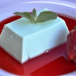 Miętowa panna cotta