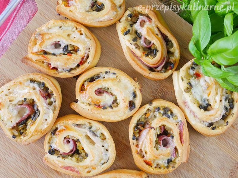 Muffuletta rolls – pyszne zawijaski pizzowe