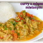 Curry z mięsem mielonym