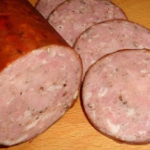 Kiełbasa kminkowa...
