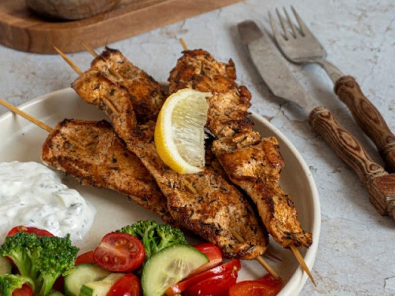 Grillowane szpadki z kurczaka