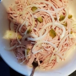 Sałatka z mortadeli