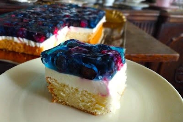 Ciasto Błękitna Laguna