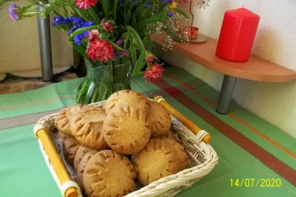 Ciasteczka orzechowo - owsiane