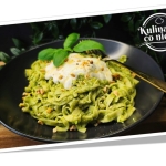 Domowe Linguine z Pesto...