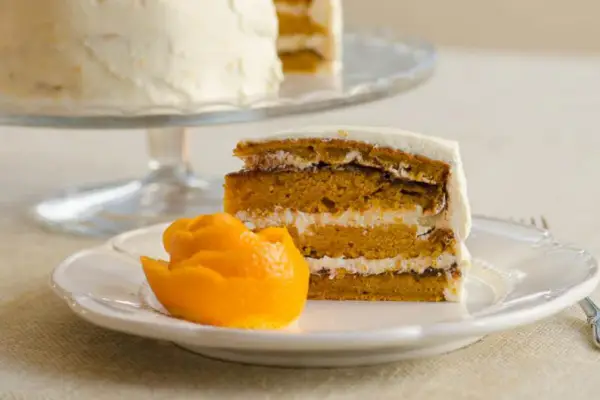 Ciasto z dyni z kremem pomarańczowym