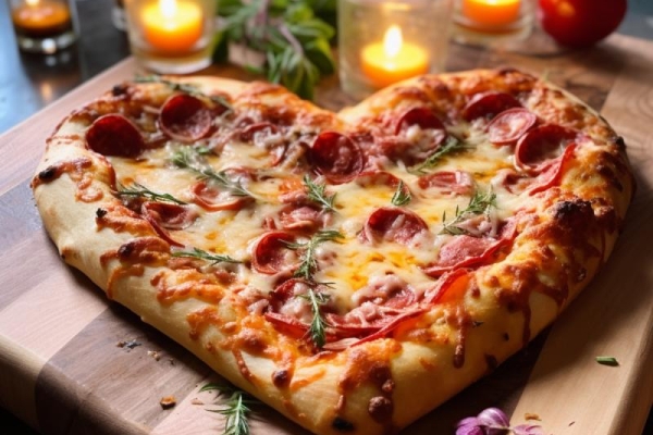 Pizza Walentynkowa – Pizza w kształcie Serca